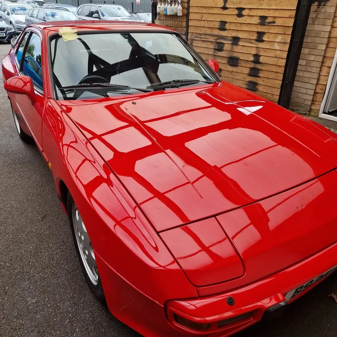 Freshly valeted vehicle