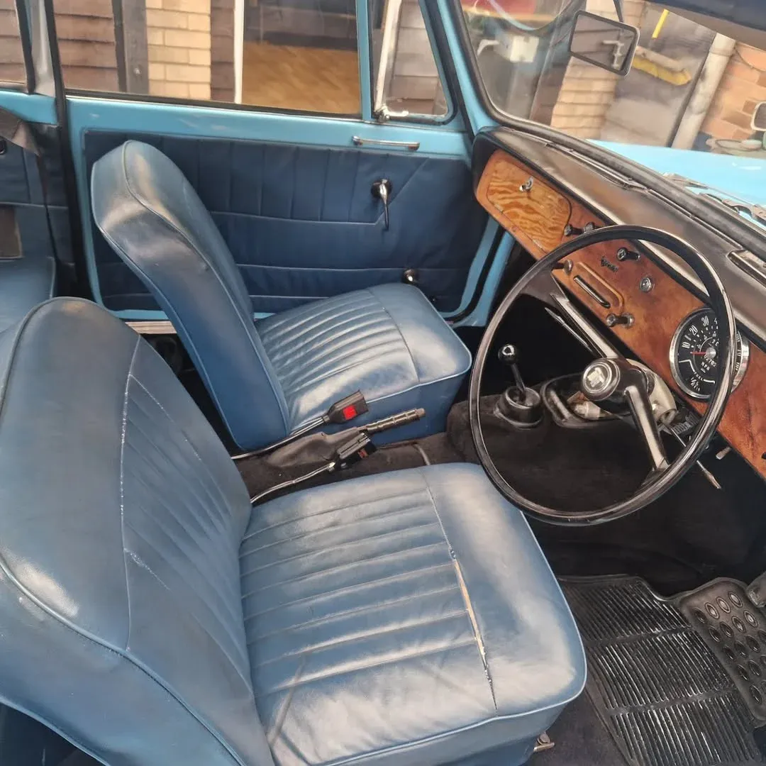 Detailed interior cabin