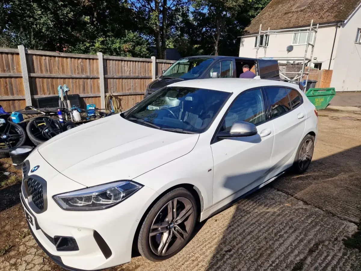 BMW 1 Series exterior after valet