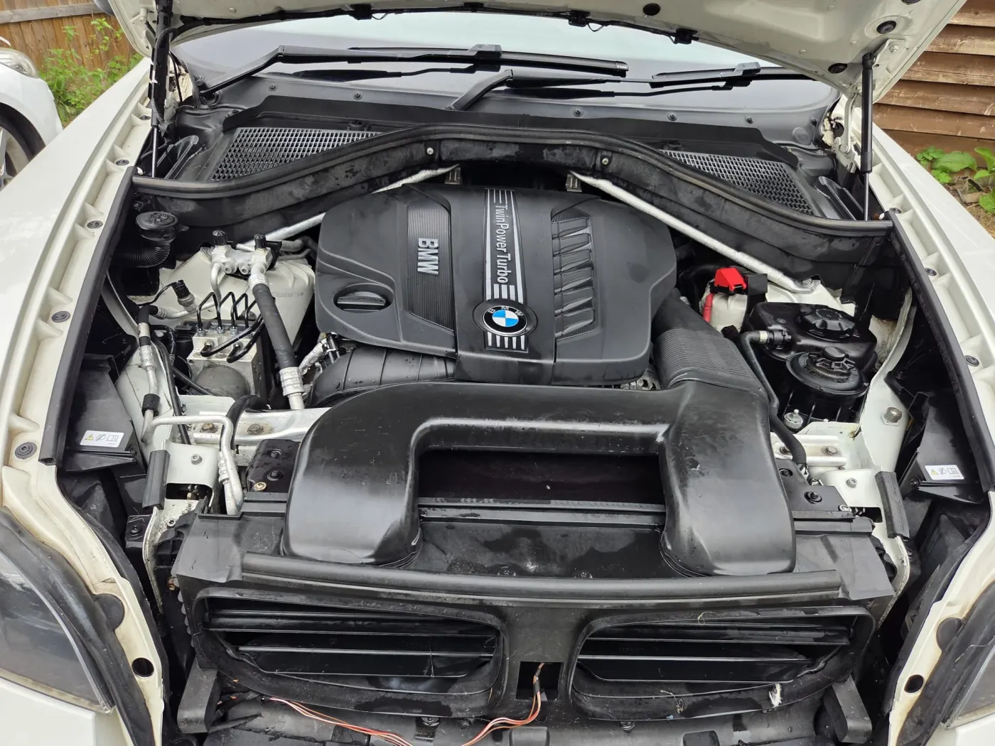 BMW 1 Series engine bay detailed